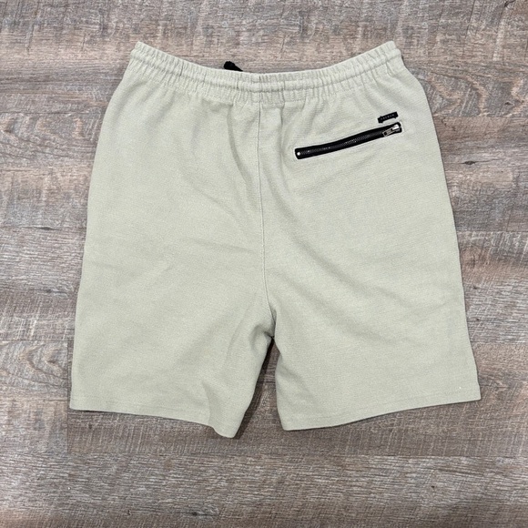 PacSun Men's Volley Shorts Size Small Textured Front/Back Zip Pockets Activewear - Picture 3 of 6